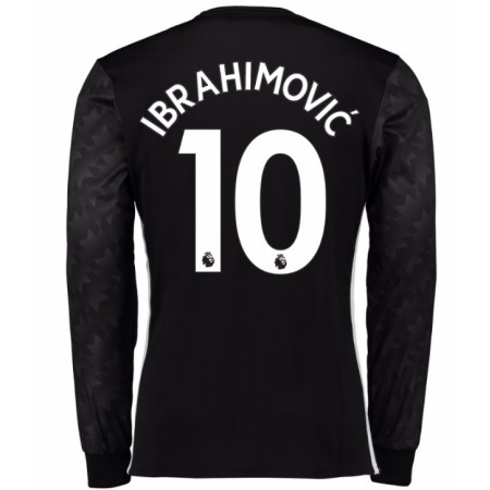 Fußballtrikots Manchester United Ibrahimovic 10 2017-2018 Langarm Auswärts-trikot kaufen
