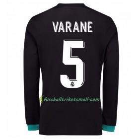 Fußballtrikots Real Madrid Raphael Varane 5 2017-2018 Langarm Auswärts-trikot kaufen