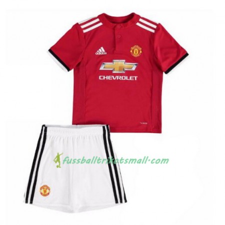 Fußballtrikots Manchester United Kinder 2017-2018 Kurzarm Heimtrikotsatz kaufen