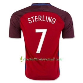 Fußballtrikots England STERLING 2016-2017 Kurzarm Auswärts-trikot kaufen