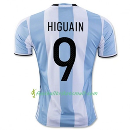 Fußballtrikots Argentinien HIGUAIN 2016-2017 Kurzarm Heimtrikotsatz kaufen