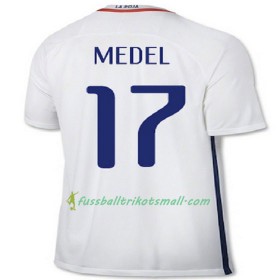 Fußballtrikots Chile MEDEL 2016-2017 Kurzarm Auswärts-trikot kaufen
