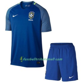 Fußballtrikots Brasilien Kinder 2016-2017 Kurzarm Auswärts-trikot kaufen