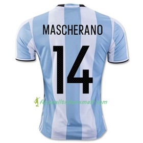 Fußballtrikots Argentinien MASCHERANO 2016-2017 Kurzarm Heimtrikotsatz kaufen