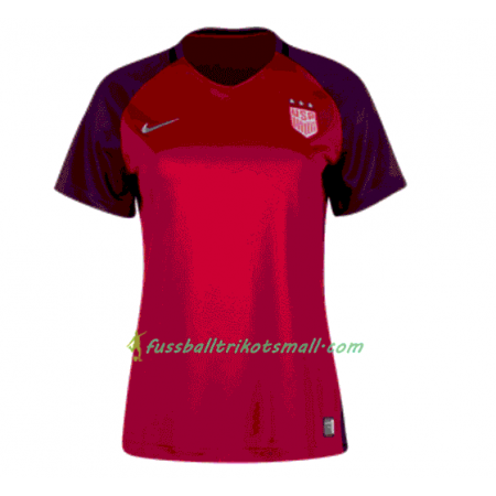 Fußballtrikots USA Frauens Ausweichtrikot kaufen 2016/17 Kurzarm