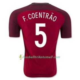 Fußballtrikots Portugal F COENTRAO Heimtrikotsatz Euro 2016