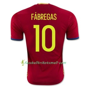 Fußballtrikots Spanien FABREGAS Heimtrikotsatz Euro 2016