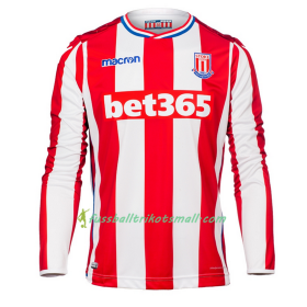 Fußballtrikots Stoke City 2017-2018 Langarm Heimtrikotsatz kaufen
