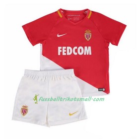 Fußballtrikots AS Monaco Kinder 2017-2018 Kurzarm Heimtrikotsatz kaufen