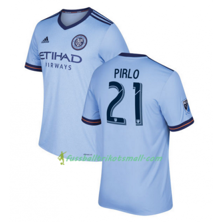 Fußballtrikots New York City FC Pirlo 21 2017-2018 Kurzarm Heimtrikotsatz kaufen