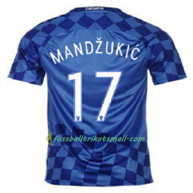 Fußballtrikots Kroatien MANDZUKIC Auswärts-trikot Euro 2016