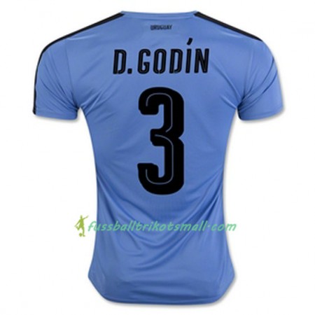Fußballtrikots Uruguay Diego Godín 2016-2017 Kurzarm Heimtrikotsatz kaufen