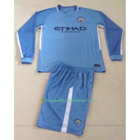 Fußballtrikots Manchester City 2017-2018 Langarm Heimtrikotsatz kaufen