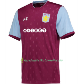 Fußballtrikots Aston Villa 2017-2018 Kurzarm Heimtrikotsatz kaufen