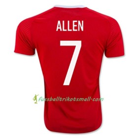 Fußballtrikots Wales ALLEN Heimtrikotsatz Euro 2016