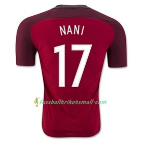 Fußballtrikots Portugal NANI Heimtrikotsatz Euro 2016