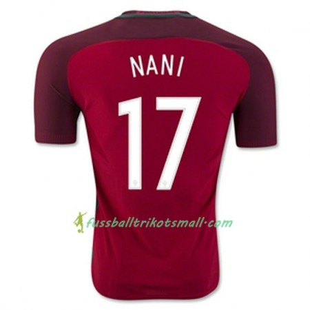 Fußballtrikots Portugal NANI Heimtrikotsatz Euro 2016