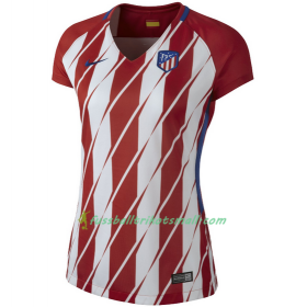 Fußballtrikots Atlético Madrid Frauens 2017-2018 Kurzarm Heimtrikotsatz kaufen