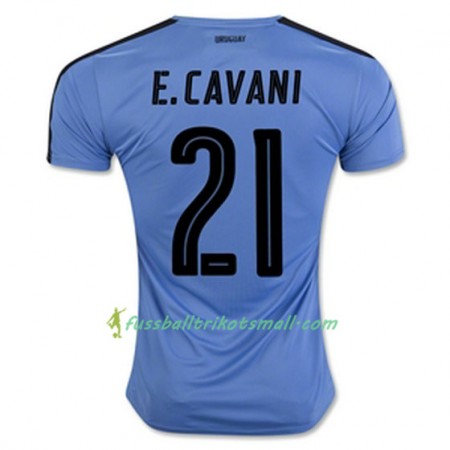 Fußballtrikots Uruguay Edinson Cavani 2016-2017 Kurzarm Heimtrikotsatz kaufen