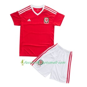 Fußballtrikots Wales Kinder Heimtrikotsatz Euro 2016