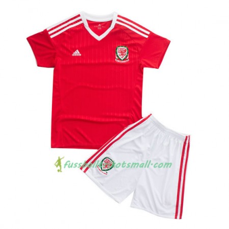 Fußballtrikots Wales Kinder Heimtrikotsatz Euro 2016