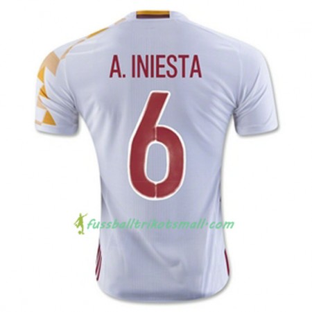 Fußballtrikots Spanien A INIESTA Auswärts-trikot Euro 2016