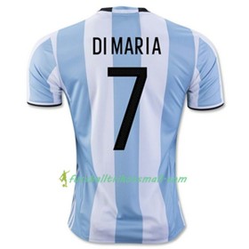 Fußballtrikots Argentinien DI MARIA 2016-2017 Kurzarm Heimtrikotsatz kaufen