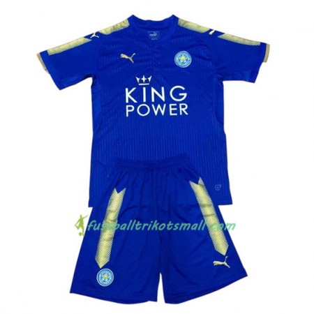 Fußballtrikots Leicester City Kinder 2017-2018 Kurzarm Heimtrikotsatz kaufen