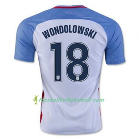 Fußballtrikots USA WONDOLOWSKI 2016-2017 Kurzarm Heimtrikotsatz kaufen