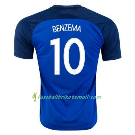 Fußballtrikots Frankreich BENZEMA Heimtrikotsatz Euro 2016