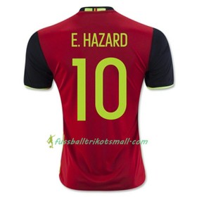 Fußballtrikots Belgien E HAZARD Heimtrikotsatz Euro 2016