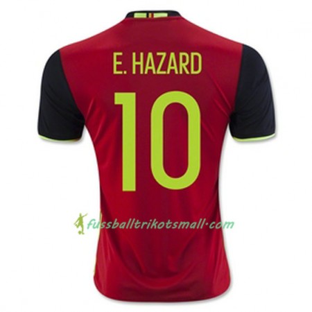 Fußballtrikots Belgien E HAZARD Heimtrikotsatz Euro 2016