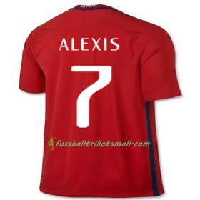 Fußballtrikots Chile ALEXIS 2016-2017 Kurzarm Heimtrikotsatz kaufen
