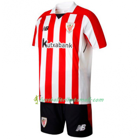 Fußballtrikots Athletic Bilbao Kinder 2017-2018 Kurzarm Heimtrikotsatz kaufen