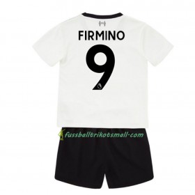 Fußballtrikots Liverpool Roberto Firmino 9 Kinder 2017-2018 Kurzarm Auswärts-trikot kaufen