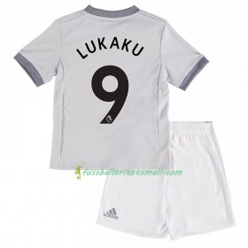 Fußballtrikots Manchester United Romelu Lukaku 9 Kinder 2017-2018 Kurzarm Ausweichtrikot kaufen