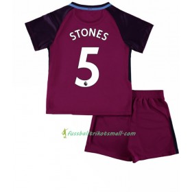 Fußballtrikots Manchester City John Stones 5 Kinder 2017-2018 Kurzarm Auswärts-trikot kaufen