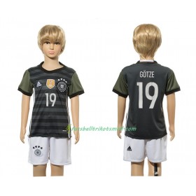 Fußballtrikots Deutschland Mario Gotze 19 Kinder 2016 Kurzarm Auswärts-trikot kaufen