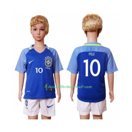 Fußballtrikots Brasilien Pele 10 Kinder 2016 Kurzarm Auswärts-trikot kaufen