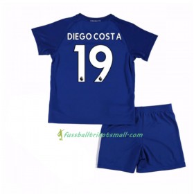 Fußballtrikots Chelsea Diego Costa 19 Kinder 2017-2018 Kurzarm Heimtrikotsatz kaufen