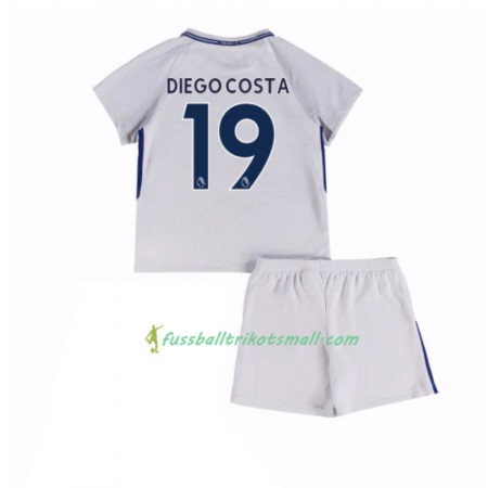 Fußballtrikots Chelsea Diego Costa 19 Kinder 2017-2018 Kurzarm Auswärts-trikot kaufen