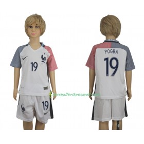 Fußballtrikots FrankreichPaul Pogba 19 Kinder 2016 Kurzarm Auswärts-trikot kaufen