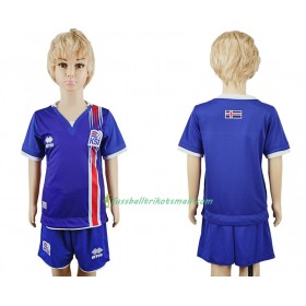 Fußballtrikots Island Kinder 2016 Kurzarm Heimtrikotsatz kaufen