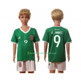 Fußballtrikots Mexiko R.Jiminez 9 Kinder 2016 Kurzarm Heimtrikotsatz kaufen