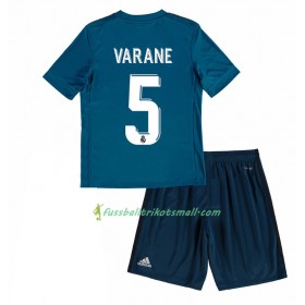 Fußballtrikots Real Madrid Raphael Varane 5 Kinder 2017-2018 Kurzarm Ausweichtrikot kaufen