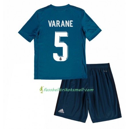 Fußballtrikots Real Madrid Raphael Varane 5 Kinder 2017-2018 Kurzarm Ausweichtrikot kaufen