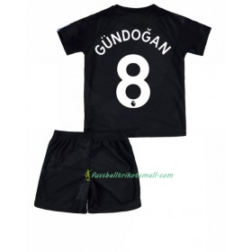 Fußballtrikots Manchester City Ilkay Gundogan 8 Kinder 2017-2018 Kurzarm Ausweichtrikot kaufen