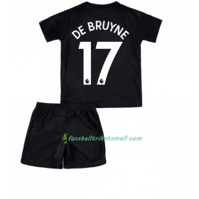 Fußballtrikots Manchester City Kevin De Bruyne 17 Kinder 2017-2018 Kurzarm Ausweichtrikot kaufen