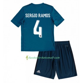 Fußballtrikots Real Madrid Sergio Ramos 4 Kinder 2017-2018 Kurzarm Ausweichtrikot kaufen