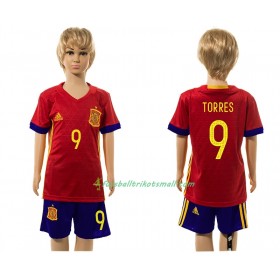 Fußballtrikots Spanien Torres 9 Kinder 2016 Kurzarm Heimtrikotsatz kaufen